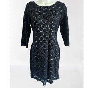 Ronni Nicole Black Lace Dress
